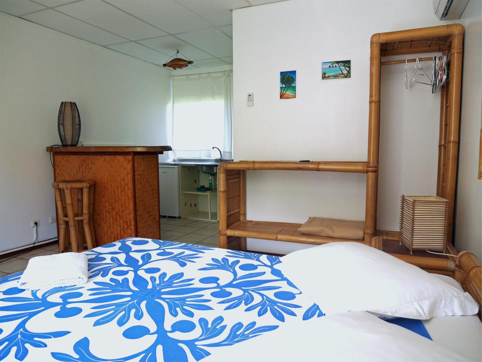 Pension De La Plage Punaauia  Bilik gambar