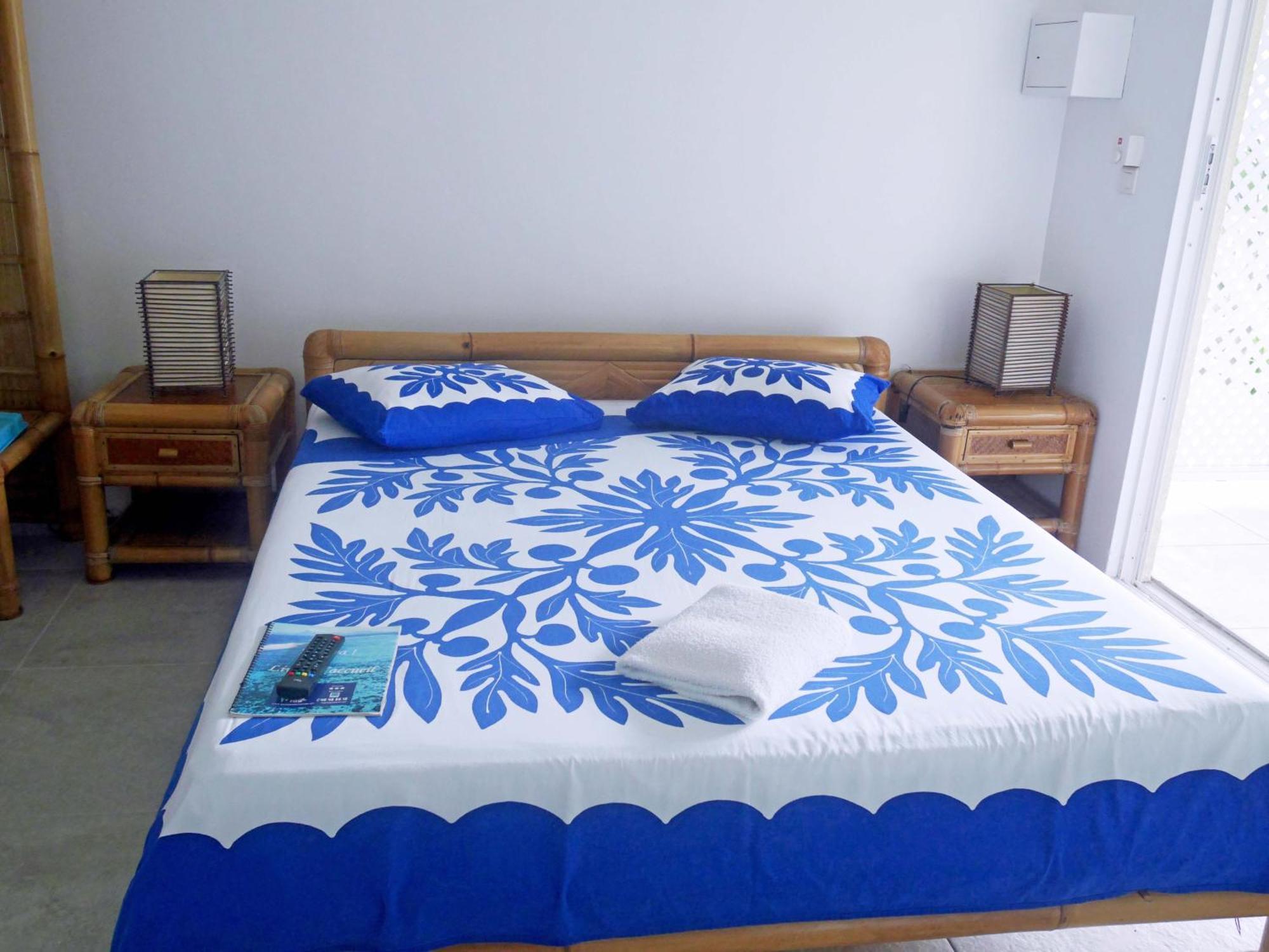 Pension De La Plage Punaauia  Bilik gambar